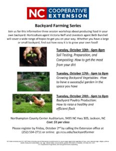 Cover photo for Calling All Backyard Farmers!
