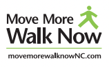 Move More, Walk Now Logo.