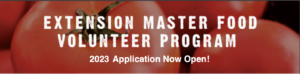 Extension Master Food Volunteer Program