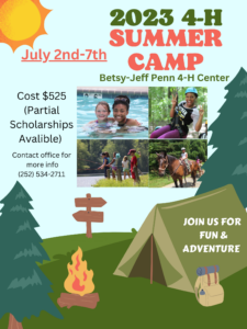 Cover photo for 4-H Summer Camp 2023